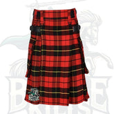 Battle of Kilts – Lautreamont Wallace Tartan Utility Kilt
